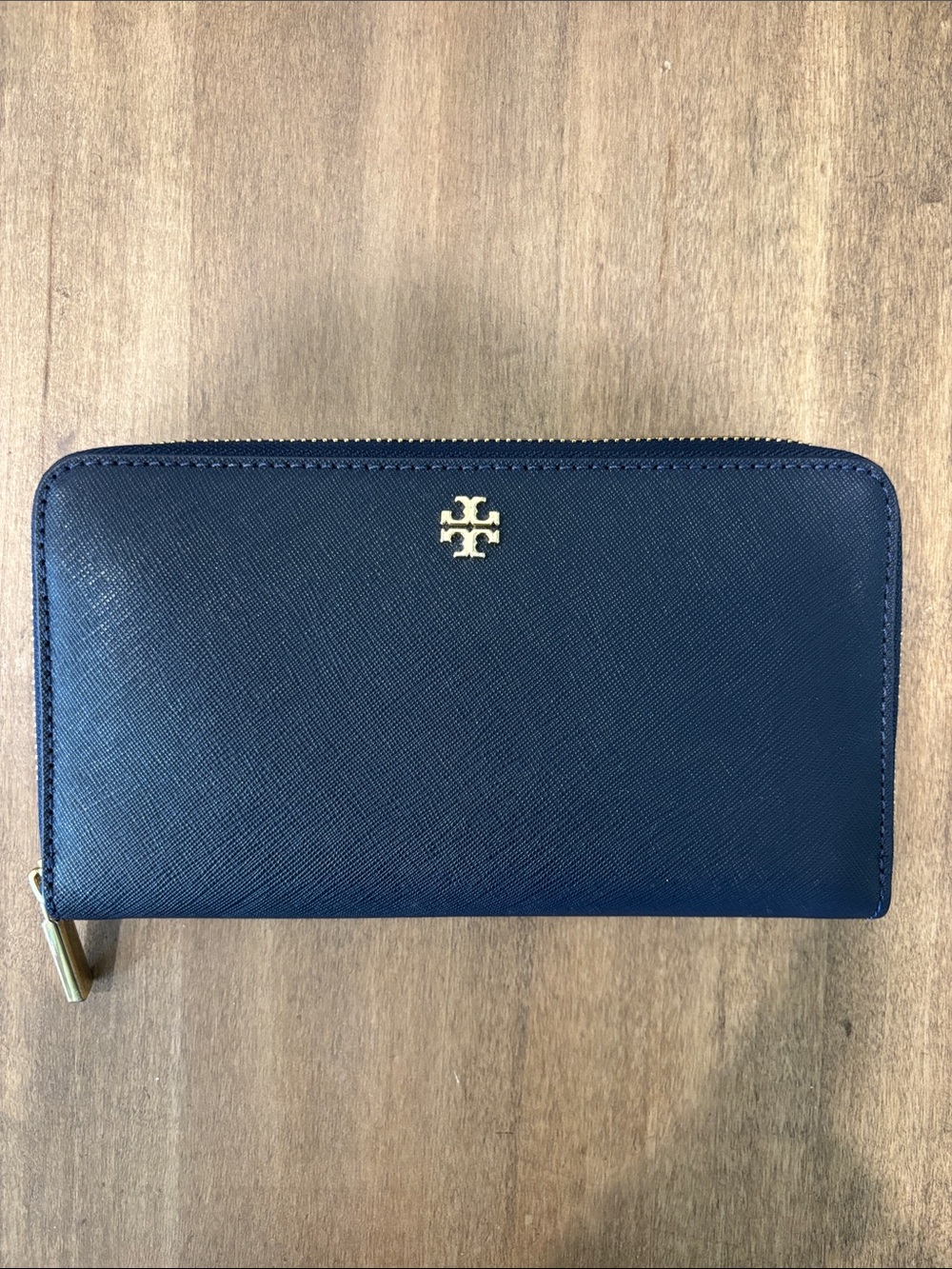 Navy Tory Burch Wallet